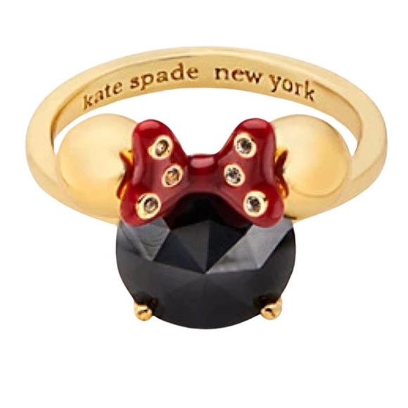 NWT Kate Spade x Disney Minnie Mouse Ring - Picture 1 of 1